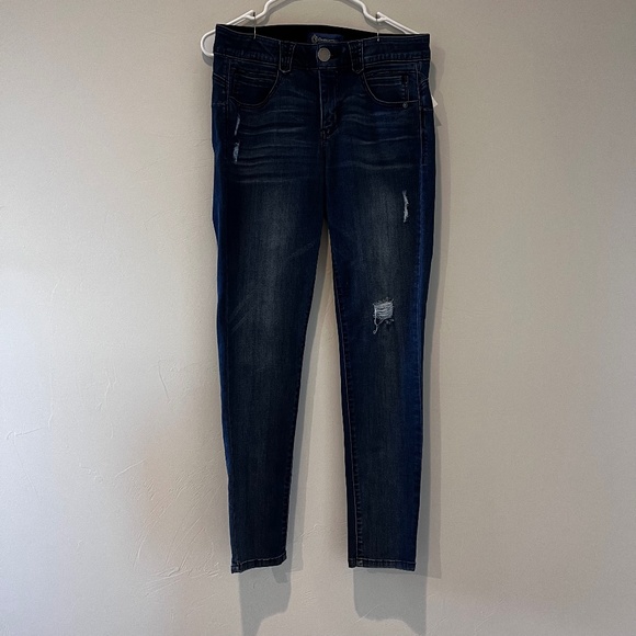 Stitch Fix DEMOCRACY Jeri Ab Solution Skinny Distressed Jean Size 8 - Picture 4 of 4